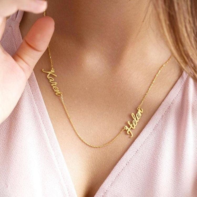 Double Name Necklace