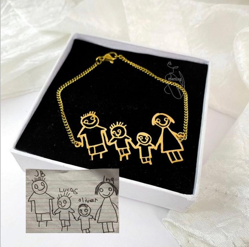 Customized Drawing Bracelet